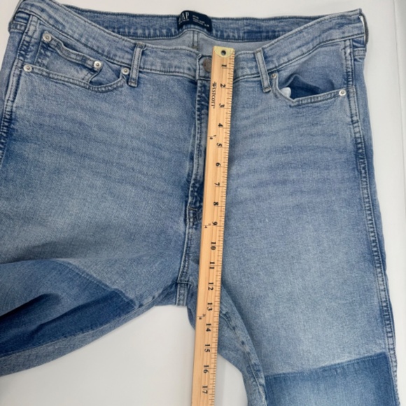 Gap Jeans Women 20 Plus Blue High Rise Vintage Slim Light Wash Stretch Denim - Picture 9 of 11